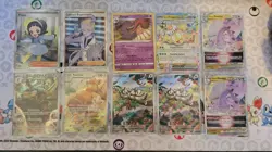 Pokemon TCG Mixed Lot (Holo, EX, Vstar, Trainer, Art Cards, Black Star (10x)*** - Image 1