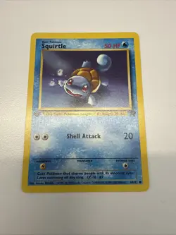 1st Edition Squirtle 68/82 Team Rocket Set Rare Vintage Pokemon Card LP+ - Image 1