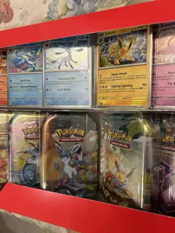 Costco Pokemon Trading Cards MiniTins Bundle, 8 Pack! New! Prismatic Evolutions - Image 3