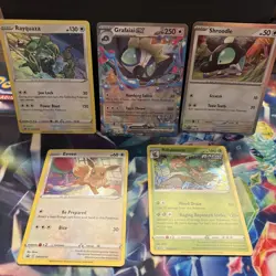 Pokemon Card Black Star Promo Lot Rayquaza Eevee LP Rillaboom Shroodle Grafaiai - Image 1
