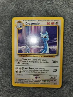 Dragonair Base Set 018/102 Unlimited Edition Regular Card - Image 1