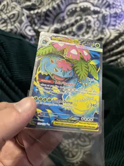 Pokemon Mega Venusaur EX Holo Rare Card 155/132 NM Mega Evolution - Image 5