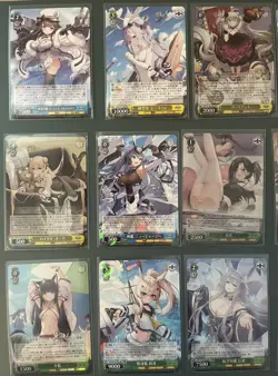 Azur Lane Vol. 2 - 16 Card SR/RR Lot - Weiss Schwarz - Image 2