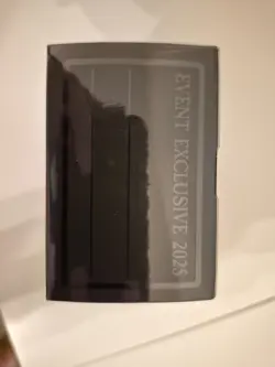 Dragon Shield Event Gen Con 2025 Exclusive Black/Gold Standard Card Sleeves New - Image 3