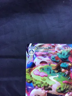 Pokemon Cards: Sword & Shield Rare Holo: Snorlax VMAX 142/202 - Image 2
