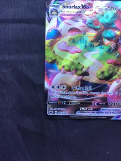 Pokemon Cards: Sword & Shield Rare Holo: Snorlax VMAX 142/202 - Image 5