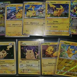 Pokemon Cards Huge Pikachu Lot Black Star Promo Vintage Mid Era Reverse Holo x39 - Image 3