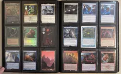 207 Card MTG Binder Collection Lot! Rares, Mythics, Foil, Unlimited, Magic - Image 2