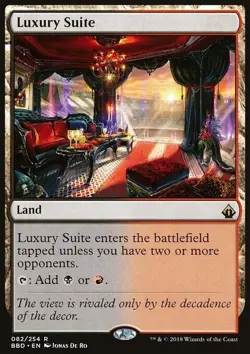 MTG Luxury Suite (82/264) Battlebond Magic the Gathering Card - NM/M, PACK FRESH - Image 1