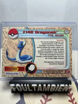 Topps Pokemon Tv Animation Series Dragonair Foil Card - Image 2