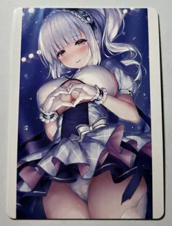 SEXY HEROINE WAIFU Dido AZUR LANE ACG PREMIUM TRIM HOLOFOIL CARD NM - Image 2