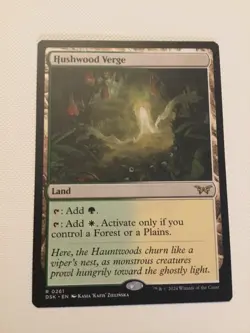 Hushwood Verge Duskmourn: House of Horror Free Shipping - Image 1