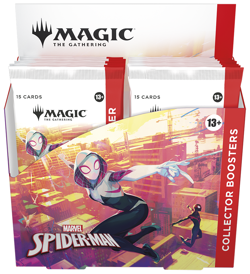 Magic the Gathering Spider-Man Collector Booster Box Factory Sealed - Image 1