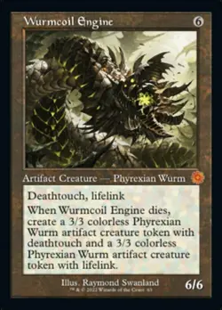 1 x Wurmcoil Engine - Retro Frame - The Brothers' War: Retro Frame Artifacts - L - Image 1