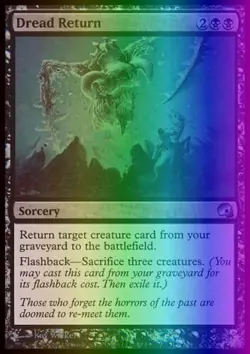 MTG Magic the Gathering Dread Return (23/30) PDS Graveborn LP FOIL - Image 1