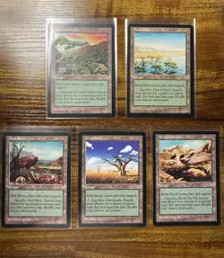 MTG✨MIRAGE Allied SAC/FETCH Dual LANDS SET✨Mirage NM 1996 UNCOMMON Vintage Lands - Image 1