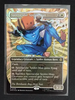 Spectacular Spider-Man (0236) (Borderless) (Textured Foil) Marvel's... - Image 1