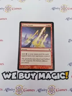MTG | Mana Geyser | Fifth Dawn | Regular | Heavily Played | English - Image 1