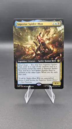 x1 Superior Spider-Man - Extended Art R MTG Marvel's Spider-Man M/NM, English - Image 1