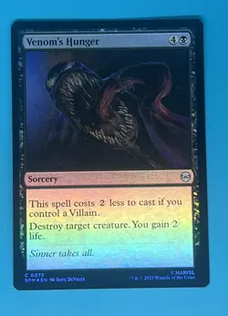 Venom's Hunger Marvel's Spider-Man Foil - Image 1