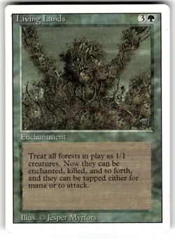 Living Lands Revised Edition Regular MTG - Image 1