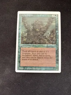 Living Lands Revised Edition Mtg NM2 - Image 1