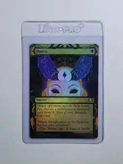 Duress (Near Mint Foil) - Extended Art - [Strixhaven: School Of Mages] MTG - Image 1