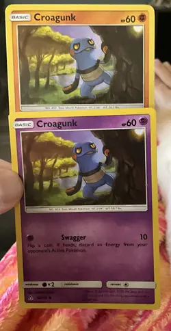 Pokemon Croagunk 63/131 Guinness World Record Collection 1/1 - Image 1