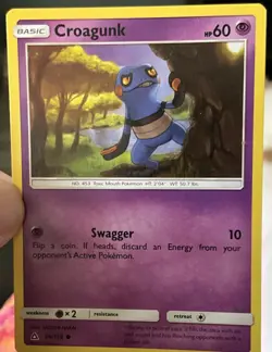 Pokemon Croagunk 63/131 Guinness World Record Collection 1/1 - Image 2