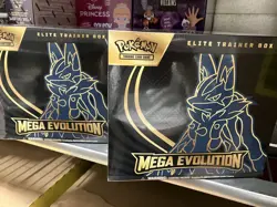 SET of 2!!! Elite Trainer Box Mega Evolution ME01 Pokemon TCG - Image 1