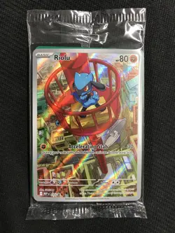 Pokemon TCG SV Promos #010 Riolu (SEALED) NM - Image 1