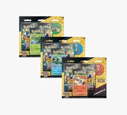 Pokemon TCG Crown Zenith Pin Collection 3 Pack - Sealed - Set of 3 Blister Boxes - Image 1