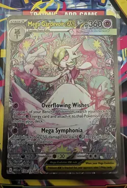 Mega Gardevoir EX SAR 178/132 English Pokemon Mega Evolution PSA 10 candidate - Image 4