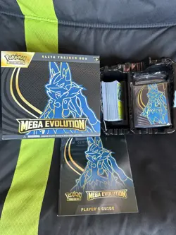 *NO PACKS -Pokemon Mega Evolution ETB - Box w/ Accessories & Holos/ Non Holos - Image 1