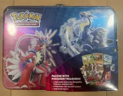 Pokemon TCG Treasure Chest Lunch Box Tin Sealed - Image 1