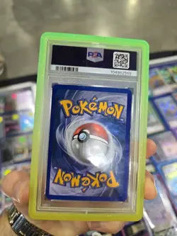 2006 POKEMON EX CRYSTAL GUARDIANS GOLD STAR #100 CELEBI-HOLO PSA 7 - Image 2
