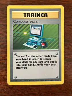 Computer Search - 071/102 - Base Set - Regular - Trainer - Pokemon - Image 1