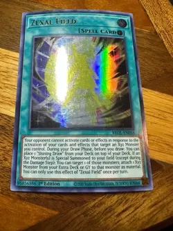 Zexal Field BROL-EN054 1st Edition Ultra Rare PL + BONUS - Image 1