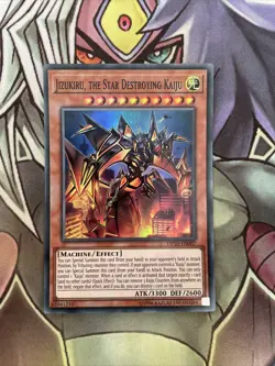 OP10-EN007 Jizukiru, The Star Destroying Kaiju Super Rare UNL Edition NM Yugioh - Image 1