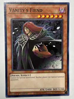 Vanity's Fiend 1st Edition Common BLC1-EN063 Yu-Gi-Oh! - Image 1