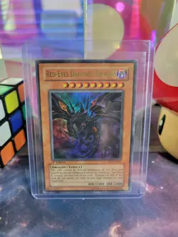 Red-Eyes Darkness Dragon SD1-EN001 Yu-Gi-Oh TCG Structure Deck Dragons Roar Holo - Image 1