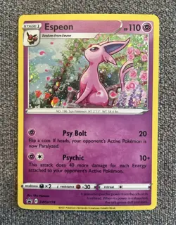 Espeon SWSH174 Black Star Promo Holo Pokemon TCG Card NM - Image 1