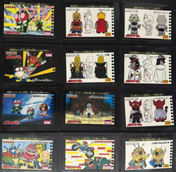 Mask Rider Chibi Japanese Version regular card set - Image 3