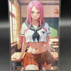 Jewelry Bonney One Piece Anime Waifu Card Doujin ACG Goddess Holo - Image 2