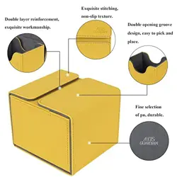 AEGIS GUARDIAN Card Deck Box with Dice Tray for MTG Cards, Commander Deck 6-2 - Image 3