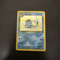Vaporeon 28/64 Jungle Set 1999 Rare Non-Holo Vintage Pokemon Card - VLP! - Image 1