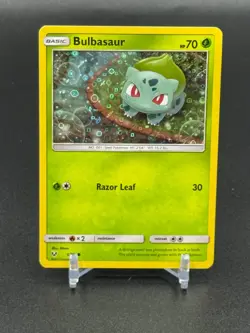 Bulbasaur - 1/73 (Sequin Holo) 2017 General Mills Promo Pokemon Card - Image 1