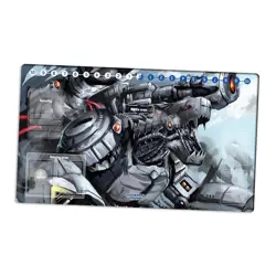 New DTCG Duel Playmat Digimon Machinedramon Trading Card Game TCG Zd002-581-sm - Image 1