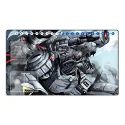 New DTCG Duel Playmat Digimon Machinedramon Trading Card Game TCG Zd002-581-sm - Image 2