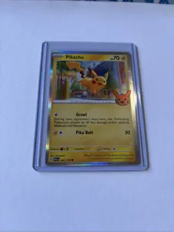 Pokemon Pikachu TCG Trick or Trade Holo Card 062/193 Stamped Halloween Promo - Image 2